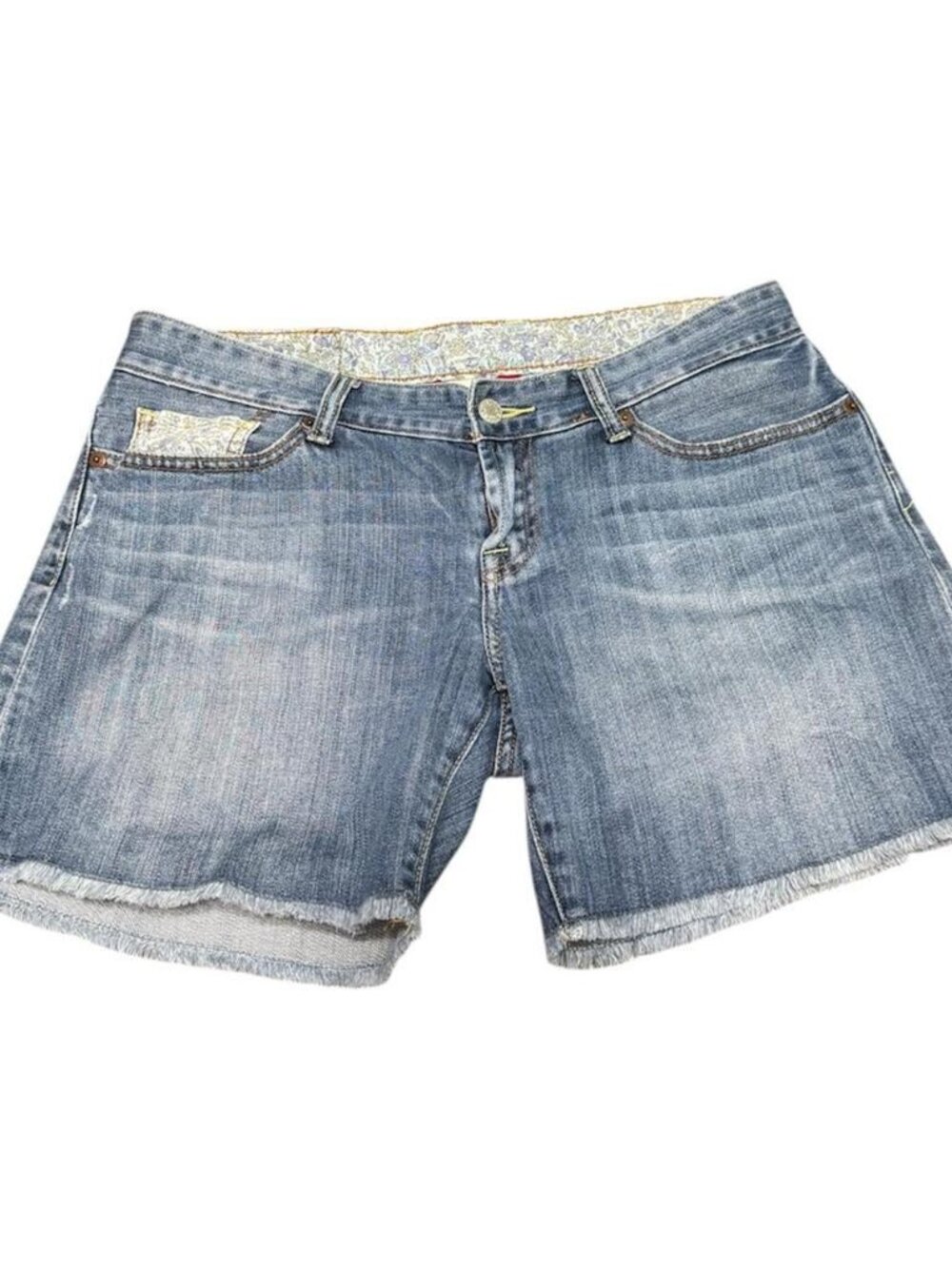 Lucky Brand Cutoff Blue Denim Shorts Size 6